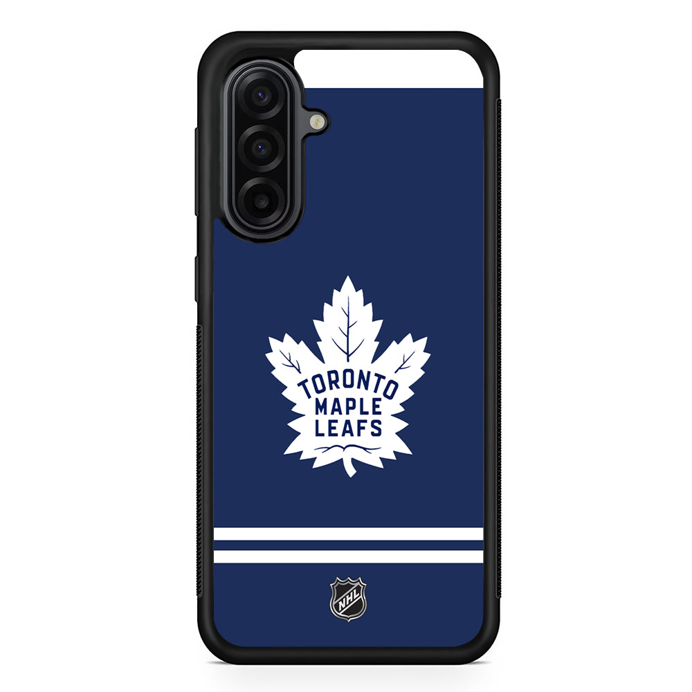 NHL Toronto Maple Leafs Team Samsung Galaxy A17 Case | Durable Rubber Samsung Galaxy A17 Phone Case