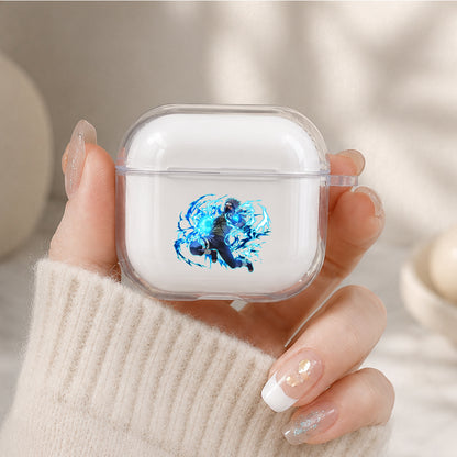 Kakashi Dual Raikiri Protective Apple Airpods 4 Clear Case - Durable Clear Protection