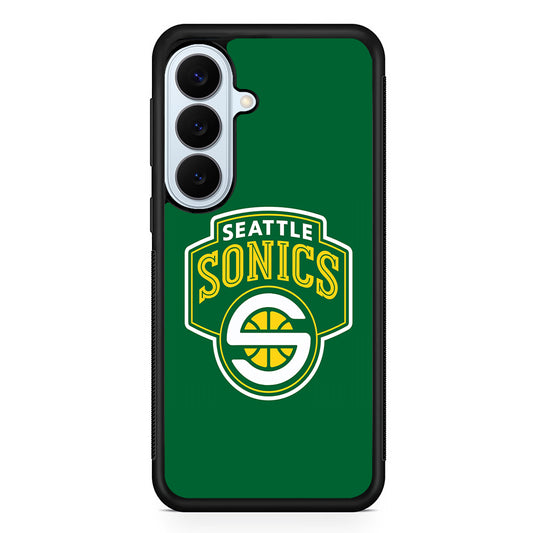 Seattle SuperSonics Logo Samsung Galaxy S26 Plus Case | Slim Protective Rubber Cover