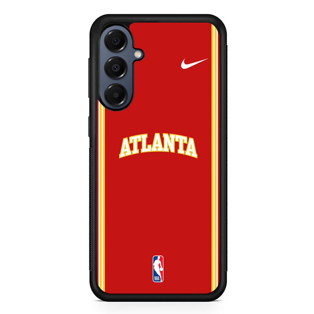 NBA Atlanta Hawks Red Nike Samsung Galaxy A16 Case | Slim Protective Cover for Samsung Galaxy A16