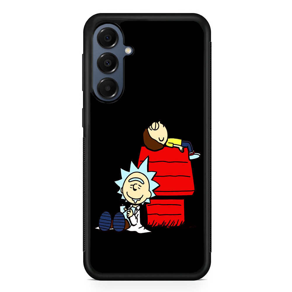 Rick and Morty Snoopy House Samsung Galaxy A16 Case | Slim Protective Cover for Samsung Galaxy A16