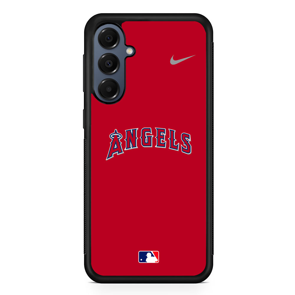 MLB Los Angeles Angels Red Nike Samsung Galaxy A16 Case | Slim Protective Cover for Samsung Galaxy A16