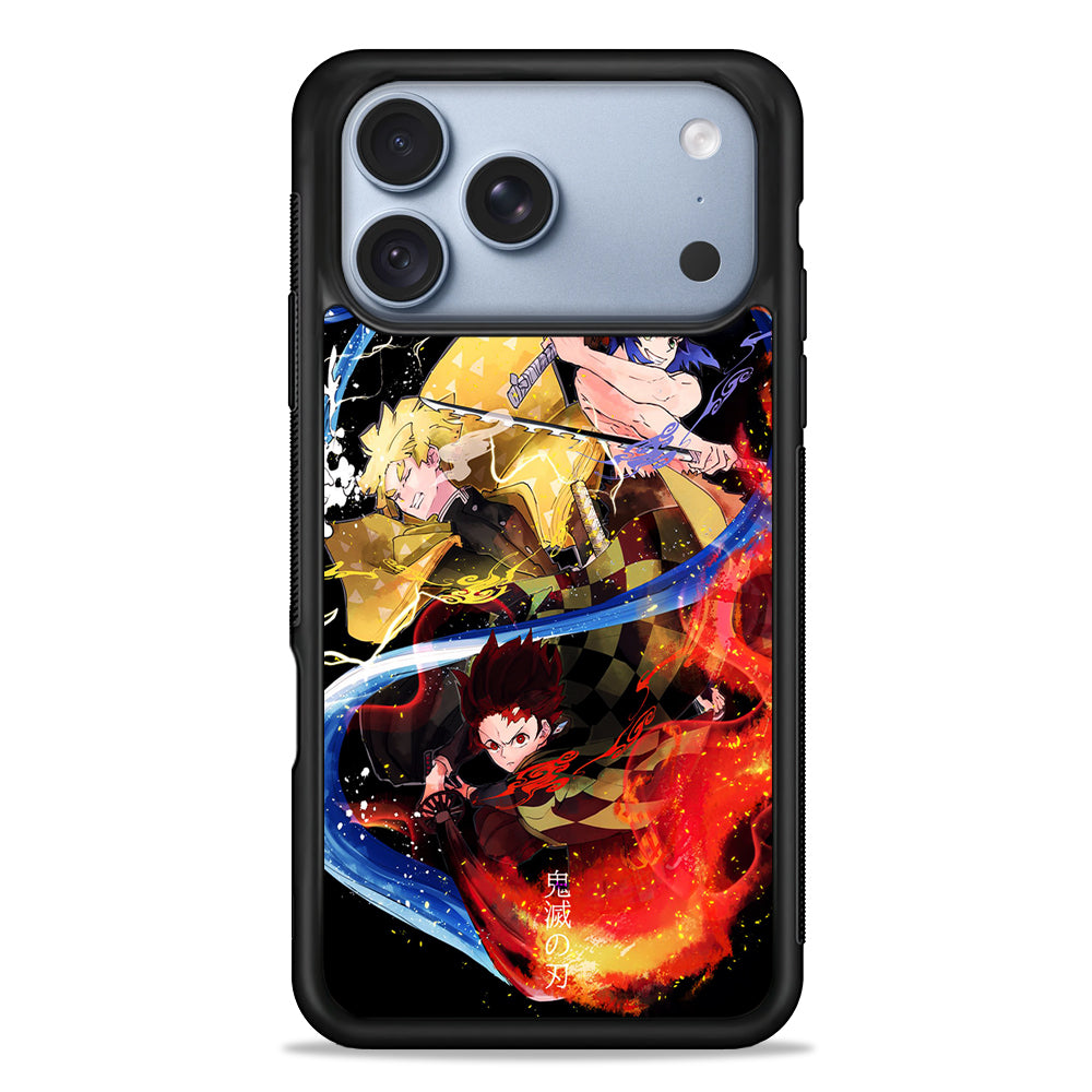 Kimetsu no Yaiba Demon Slayer iPhone 18 Pro Case - iPhone 18 Pro Silicone Case