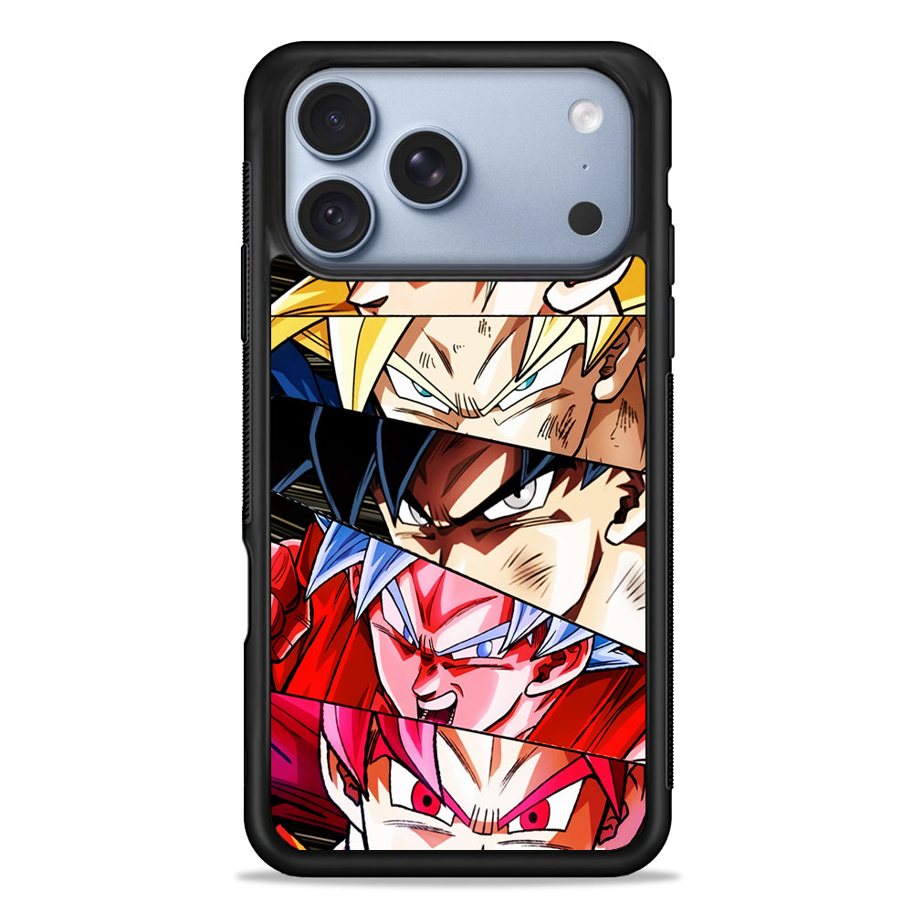 Goku's Eyes Collection Dragon Ball iPhone 18 Pro Case - iPhone 18 Pro Silicone Case