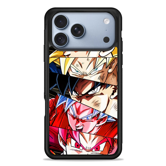 Goku's Eyes Collection Dragon Ball iPhone 18 Pro Case - iPhone 18 Pro Silicone Case