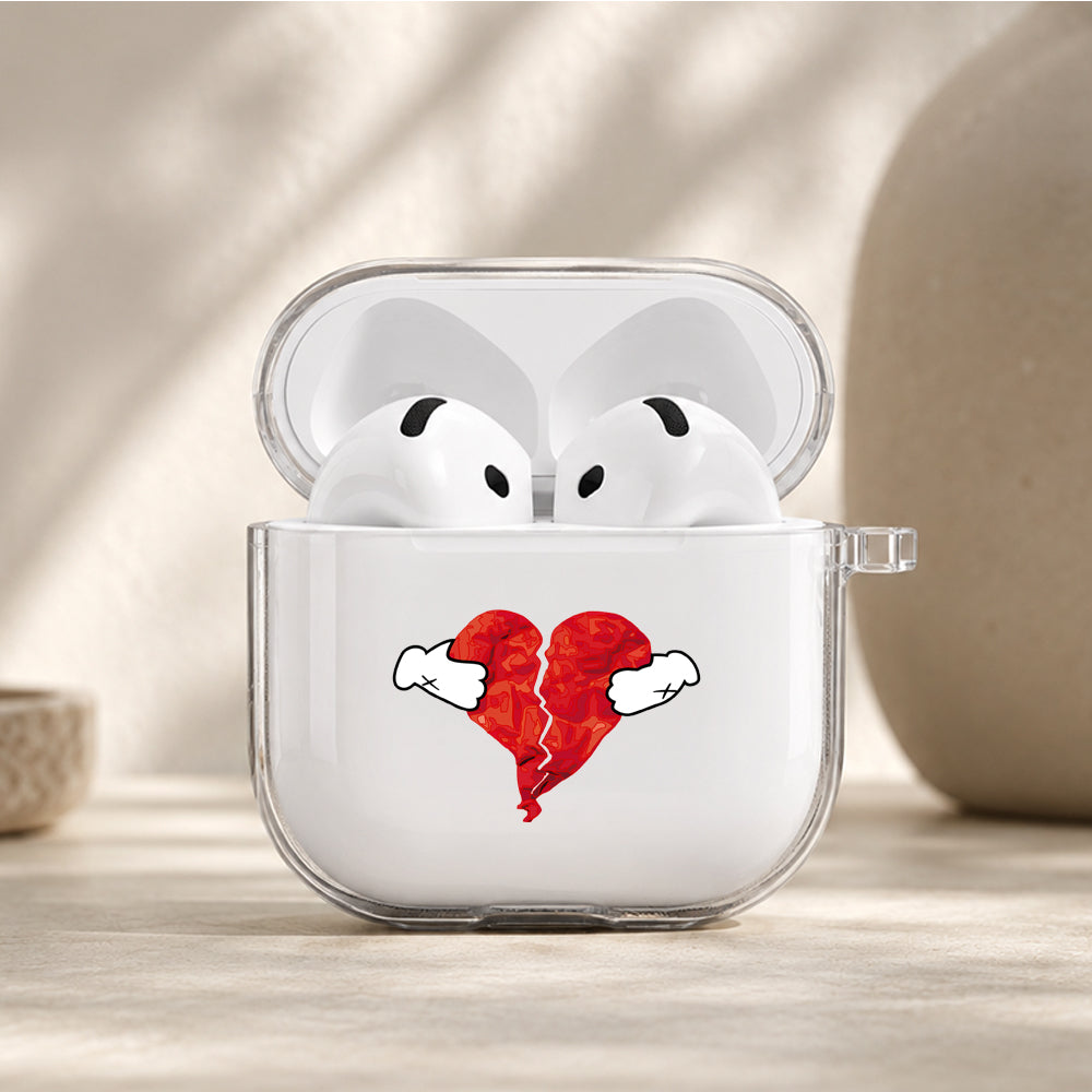 Kanye West 808s & Heartbreak Protective Apple Airpods 4 Clear Case - Durable Clear Protection