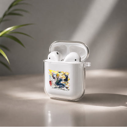 Minato Edo Tensei Protective Clear Case Cover For Apple Airpods | Soft Silicone AirPods 1 / 2 Case | Protective Cover