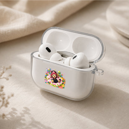 Chopper Candy Adventure Protective Apple AirPods Pro 3 Clear Case | Shockproof Cover