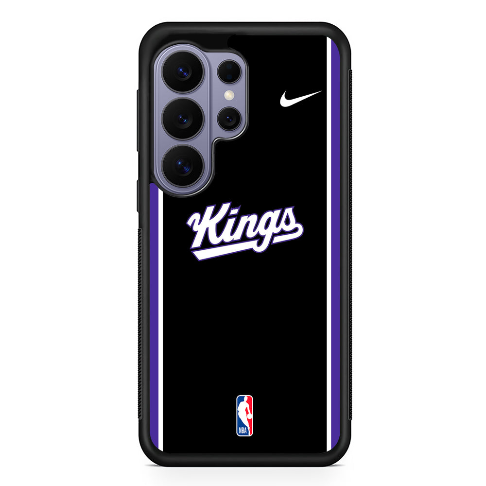 NBA Sacramento Kings Black Nike Samsung Galaxy S26 Ultra Case | Slim Durable Protective Cover