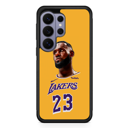 Lebron James Lakers Samsung Galaxy S26 Ultra Case | Protective Rubber Cover