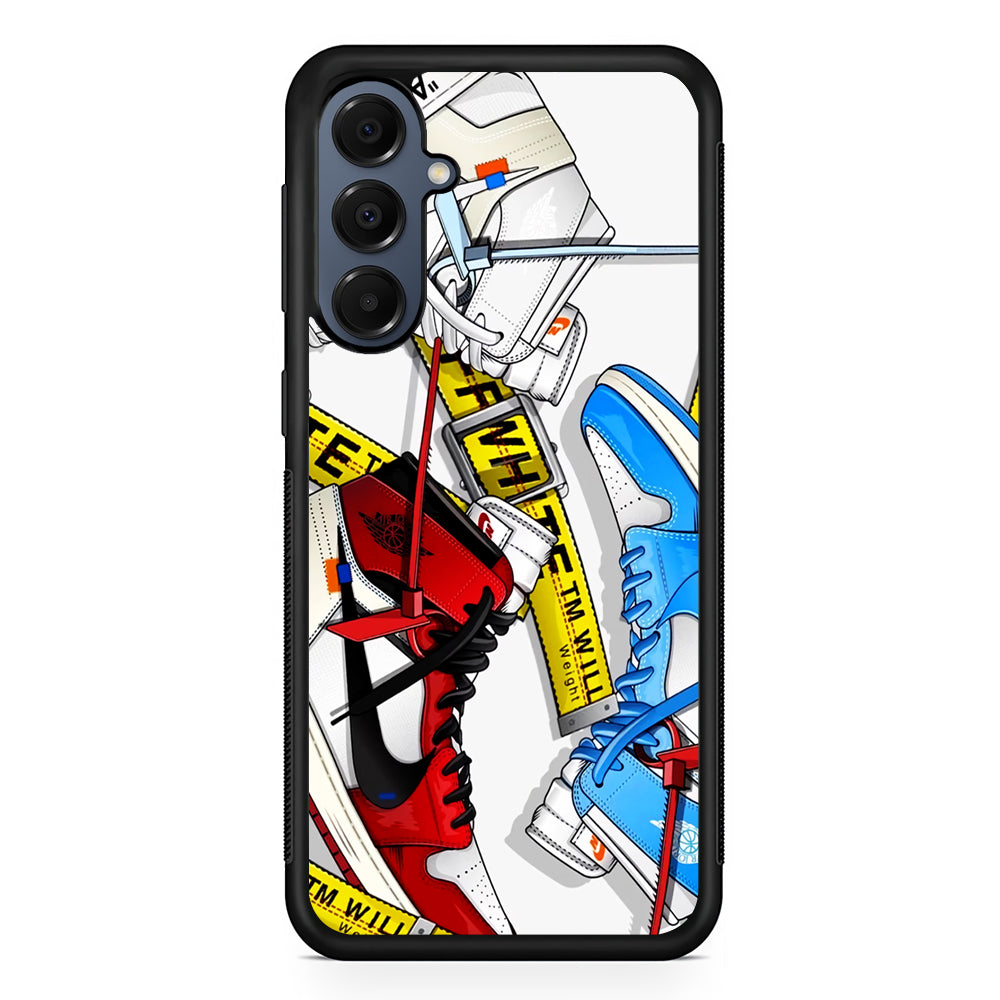 Nike X Air Jordan Shoes Collage Samsung Galaxy A16 Case | Slim Protective Cover for Samsung Galaxy A16