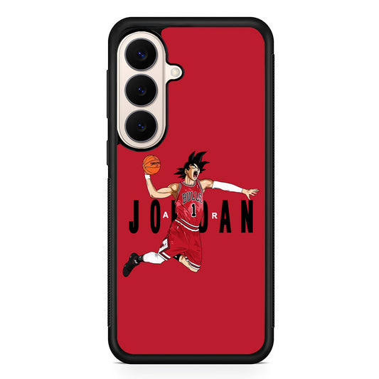 Goku Air Jordan Chicago Bulls Samsung Galaxy S26 Case – Slim Protective Phone Cover