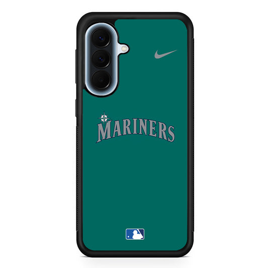 MLB Seattle Mariners Tile Nike Samsung Galaxy A57 Case | Slim Samsung Galaxy A57 Protective Case
