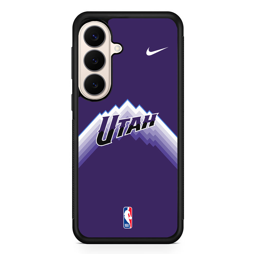 NBA Utah Jazz Purple Nike Samsung Galaxy S26 Case – Slim Protective Phone Cover