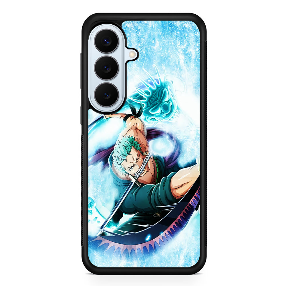 Roronoa Zoro Dragon Sword Samsung Galaxy S26 Plus Case | Slim Protective Rubber Cover