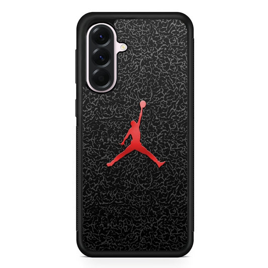 Jordan Logo 004 Samsung Galaxy A56 Case | Samsung Galaxy A56 Protective Rubber Case