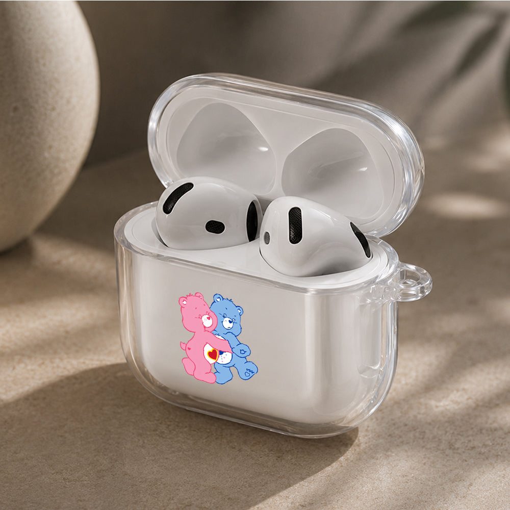 Care Bears Hug of Love Protective Apple Airpods 4 Clear Case - Durable Clear Protection