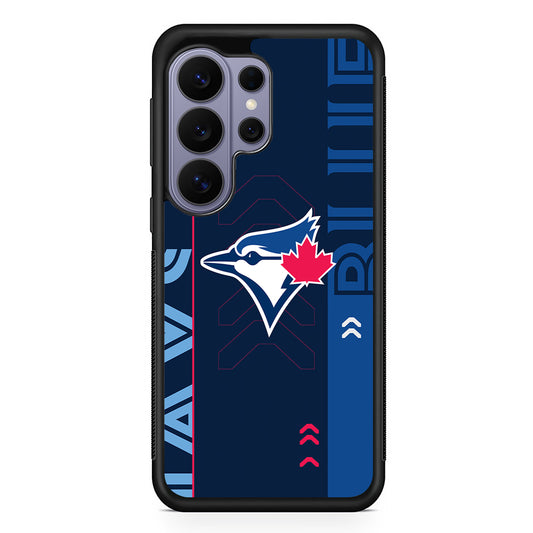 MLB Toronto Blue Jays Team Artwork Samsung Galaxy S26 Ultra Case | Protective Rubber Cover
