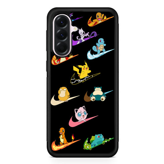 Nike Pokemon Collection Samsung Galaxy A56 Case | Samsung Galaxy A56 Protective Rubber Case