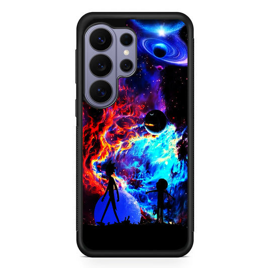 Rick and Morty Wonderful Galaxy Samsung Galaxy S26 Ultra Case | Protective Rubber Cover