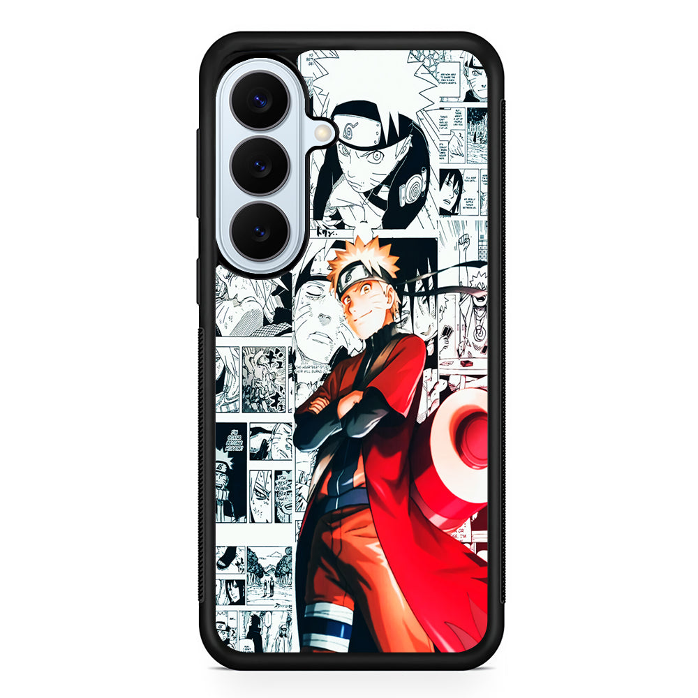 Naruto Hokage Comic Samsung Galaxy S26 Plus Case | Slim Protective Rubber Cover