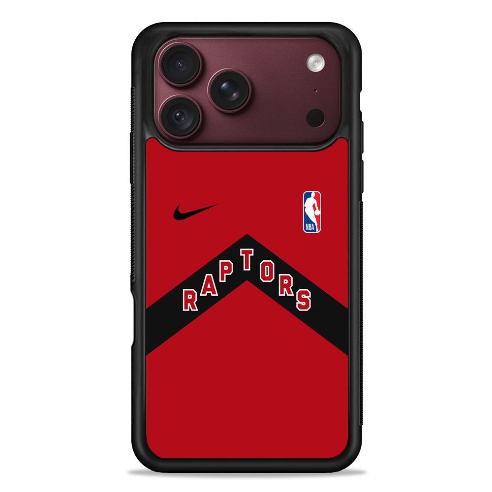 NBA Toronto Raptors Red Nike iPhone 18 Pro Max Case – Slim Silicone Protective Cover