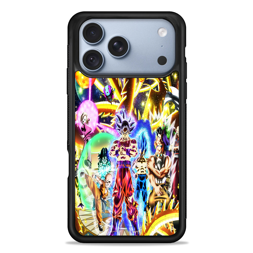 Dragon Ball Z Galaxy iPhone 18 Pro Case - iPhone 18 Pro Silicone Case