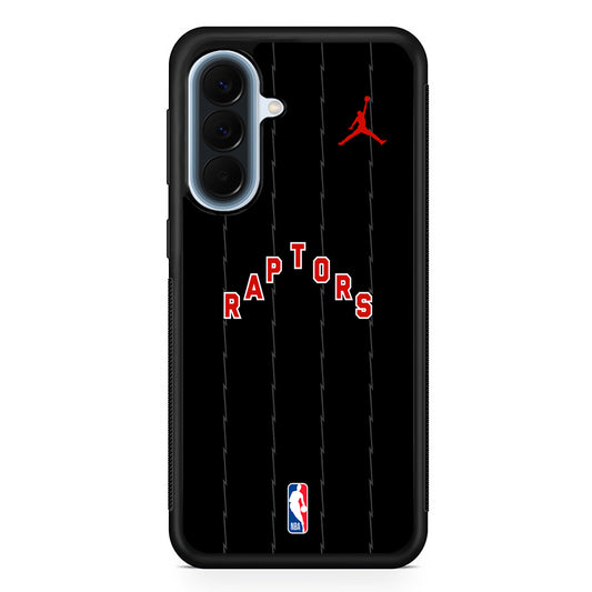 NBA Toronto Raptors Black Jordan Samsung Galaxy A57 Case | Slim Samsung Galaxy A57 Protective Case