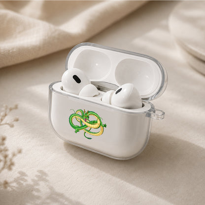 Dragon Ball Shenron Unleashed Protective Apple AirPods Pro 3 Clear Case | Shockproof Cover