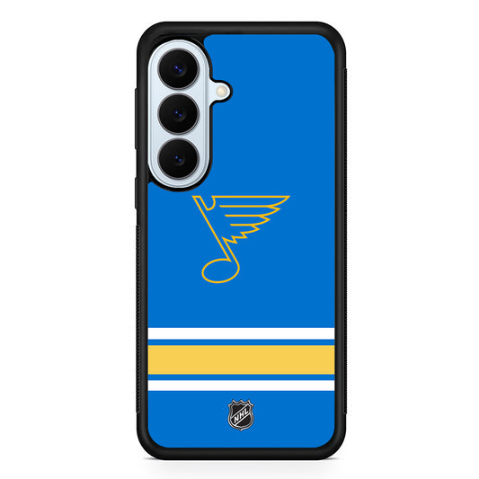 NHL St Louis Blues Blue Samsung Galaxy S26 Plus Case | Slim Protective Rubber Cover