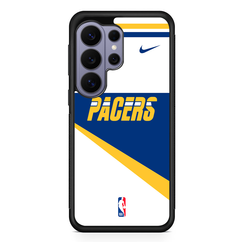 NBA Indiana Pacers White Nike Samsung Galaxy S26 Ultra Case | Slim Durable Protective Cover