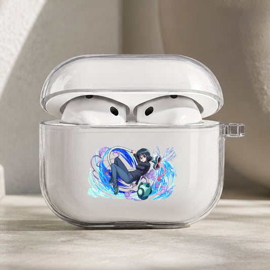 Hunter x Hunter Shizuku Murasaki Protective Apple AirPods Pro 3 Clear Case | Shockproof Cover