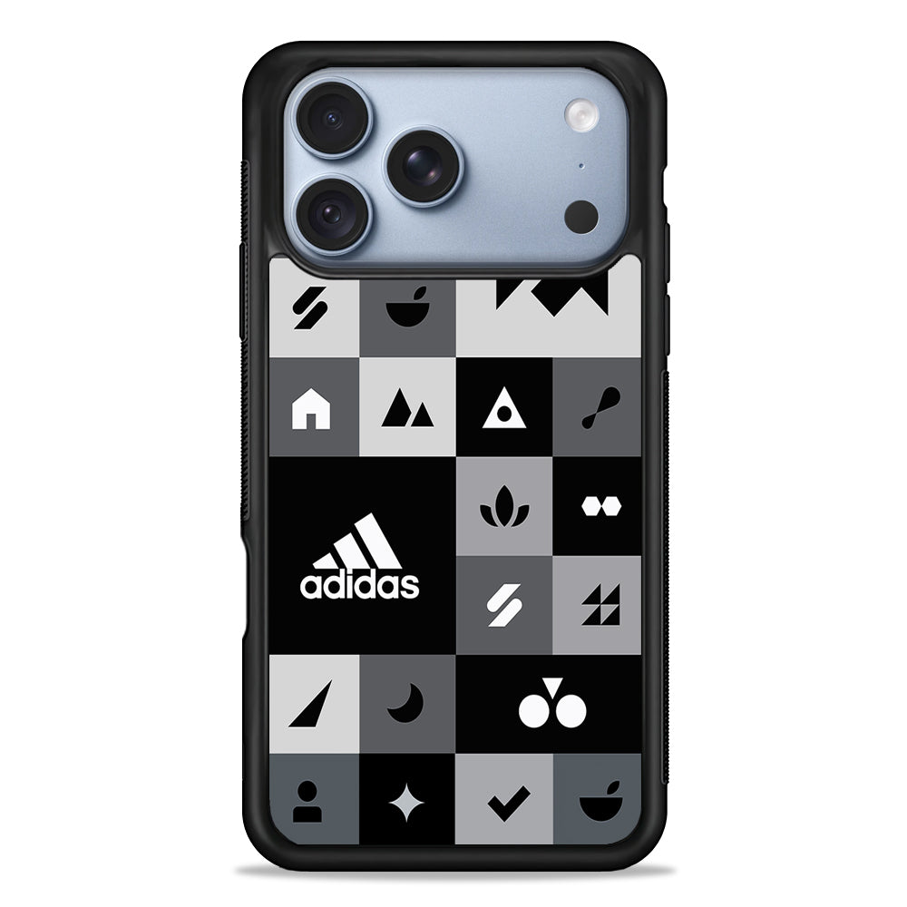 Adidas All Day Icon Design iPhone 18 Pro Case - iPhone 18 Pro Silicone Case