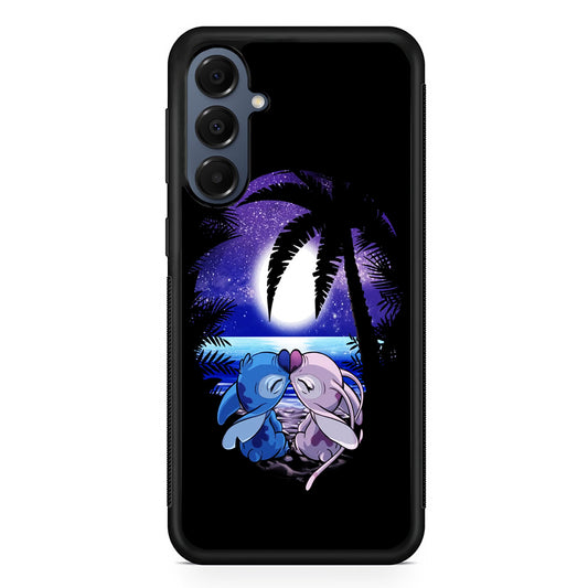 Stitch and Angel Kissing Samsung Galaxy A16 Case | Slim Protective Cover for Samsung Galaxy A16