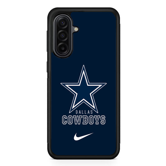 NFL Dallas Cowboys Navy Nike Samsung Galaxy A17 Case | Durable Rubber Samsung Galaxy A17 Phone Case