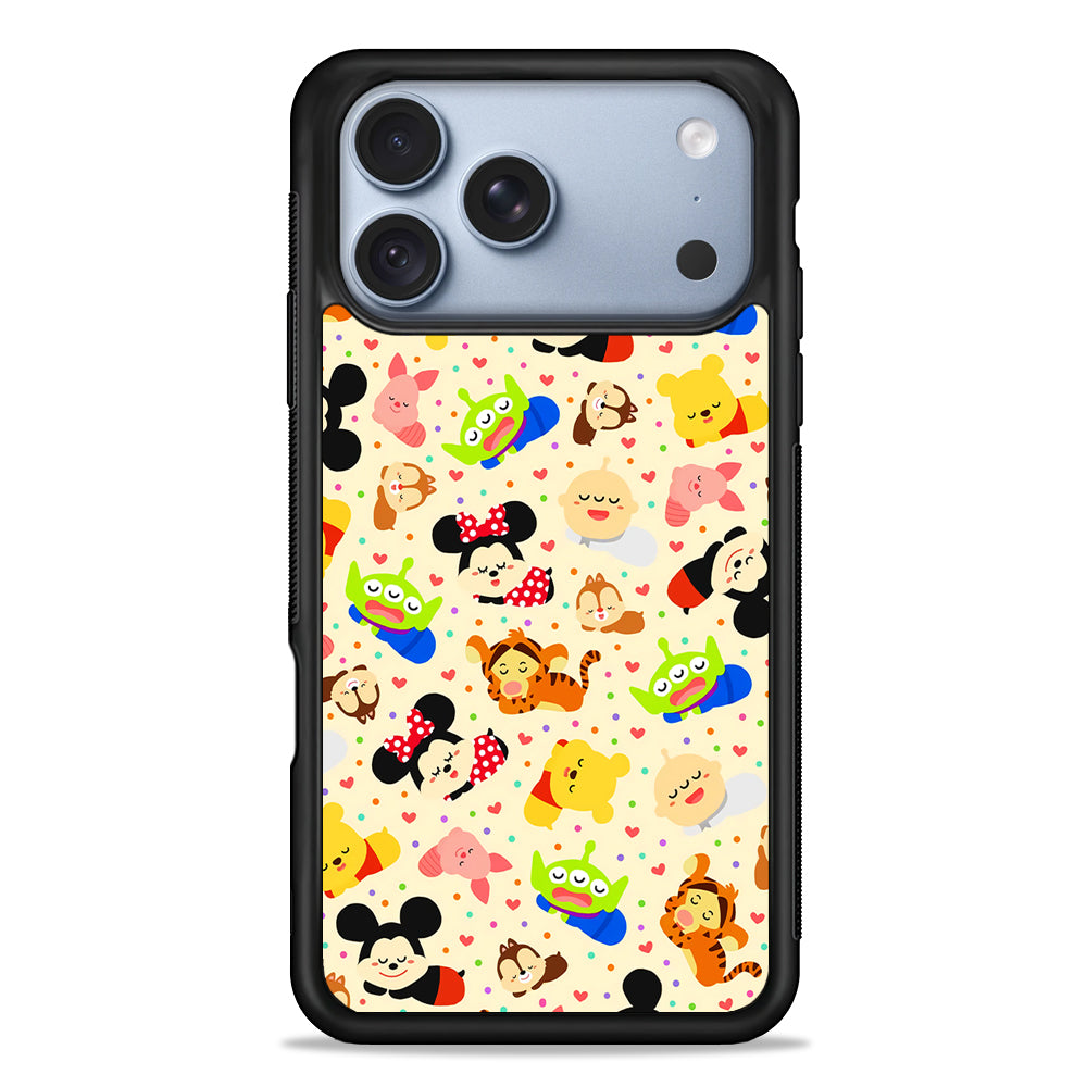 Tsum Tsum Cute Cartoon iPhone 18 Pro Case - iPhone 18 Pro Silicone Case
