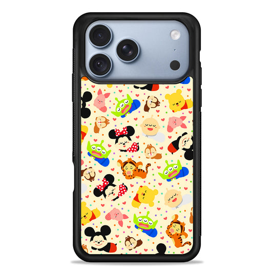 Tsum Tsum Cute Cartoon iPhone 18 Pro Case - iPhone 18 Pro Silicone Case