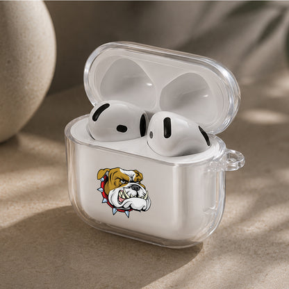 Bulldog Face Protective Apple Airpods 4 Clear Case - Durable Clear Protection