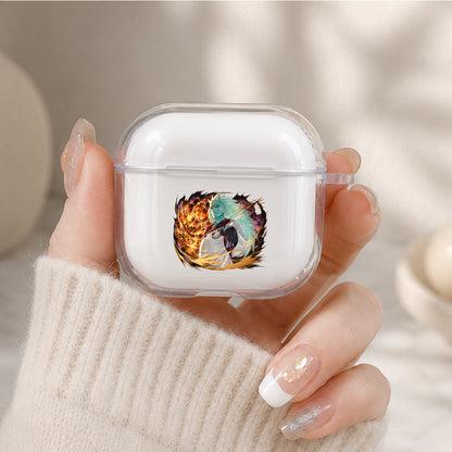 Madara Sinister Smile Protective Apple Airpods 4 Clear Case - Durable Clear Protection