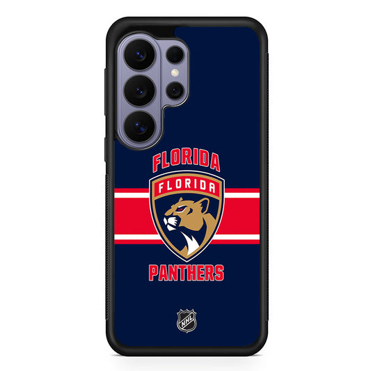 NHL Florida Panthers Navy Samsung Galaxy S26 Ultra Case | Protective Rubber Cover