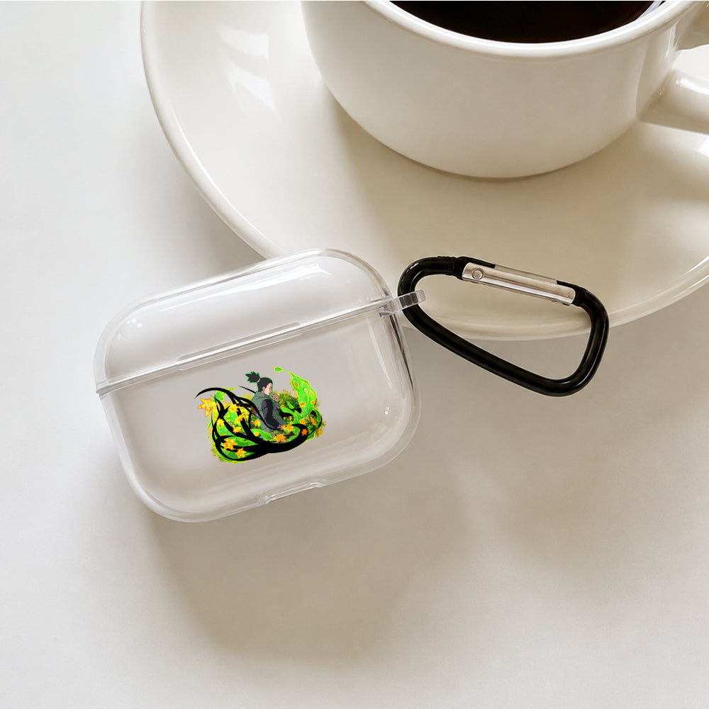 Shikamaru Nara Protective Apple AirPods Pro 3 Clear Case | Shockproof Cover