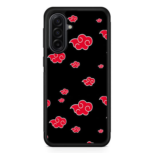 Naruto - Akatsuki Symbol Samsung Galaxy A17 Case | Durable Rubber Samsung Galaxy A17 Phone Case