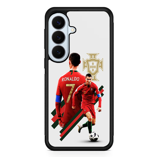 Cristiano Ronaldo Portugal Samsung Galaxy S26 Plus Case | Slim Protective Rubber Cover