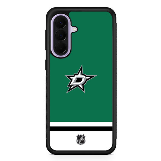 NHL Dallas Stars Green Samsung Galaxy A37 Case | Samsung Galaxy A37 Rubber Protective Case