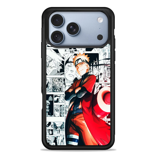 Naruto Hokage Comic iPhone 18 Pro Case - iPhone 18 Pro Silicone Case