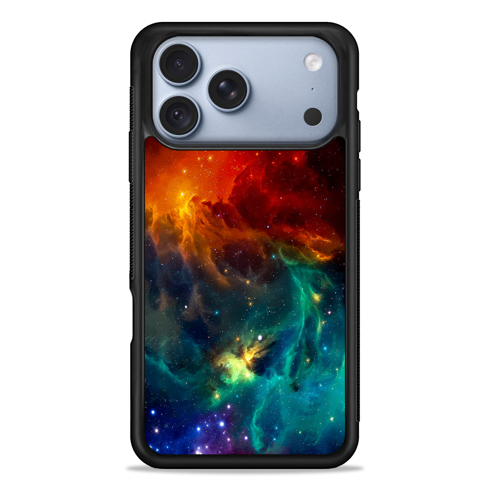 Beautiful Space Colorful 001 iPhone 18 Pro Case - iPhone 18 Pro Silicone Case