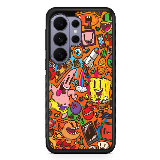 Doodle Art 005 Samsung Galaxy S26 Ultra Case | Protective Rubber Cover