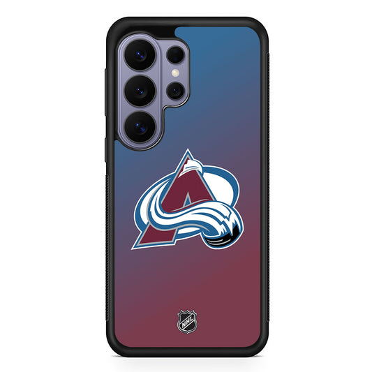 NHL Colorado Avalanche Gradient Samsung Galaxy S26 Ultra Case | Protective Rubber Cover