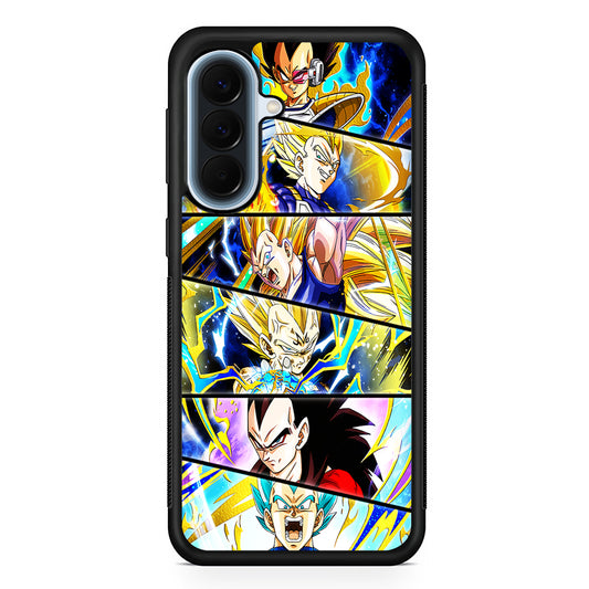 Vegeta Collage Dragon Ball Samsung Galaxy A57 Case | Slim Samsung Galaxy A57 Protective Case
