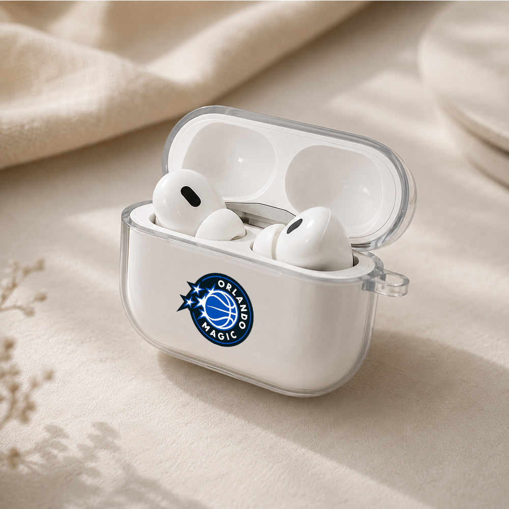 NBA Orlando Magic Symbol Protective Apple AirPods Pro 3 Clear Case | Shockproof Cover